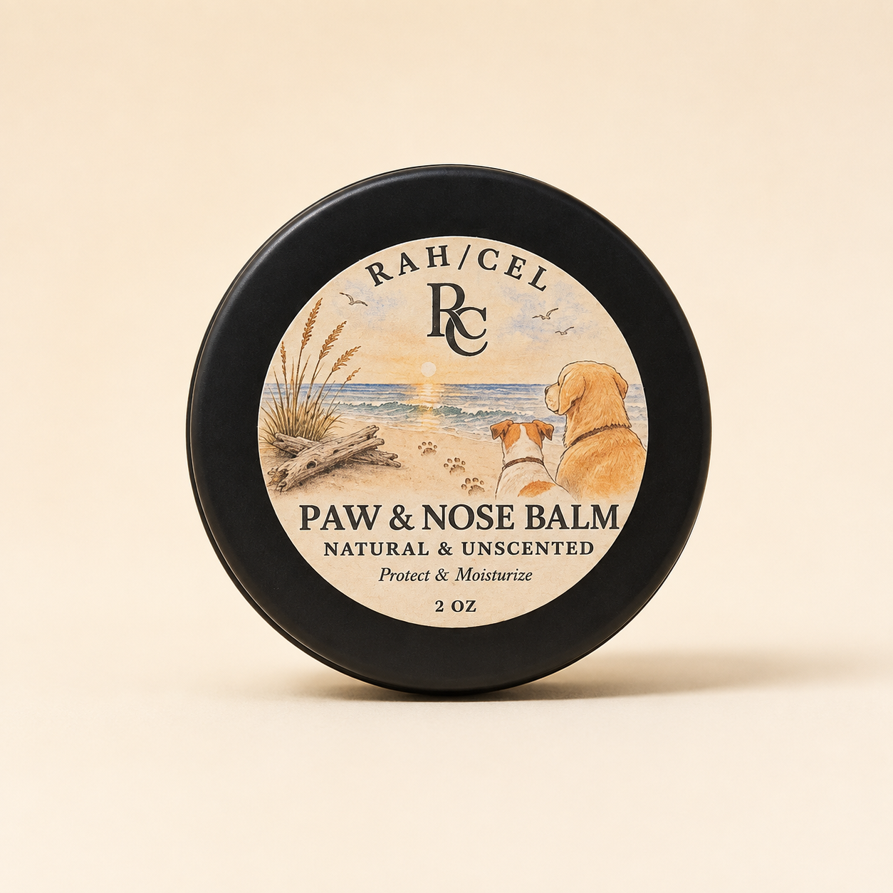 Paw & Nose Balm – Natural & Unscented – 2 oz