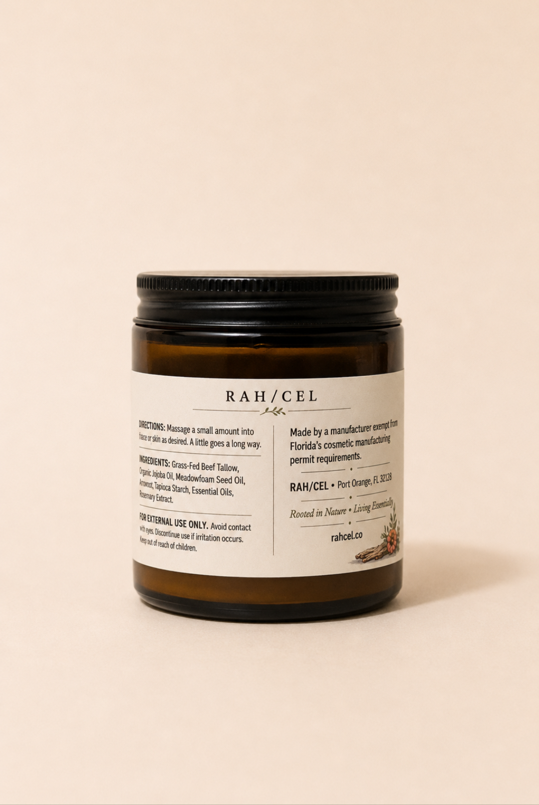 Whipped Tide — Coastal Bloom Whipped Tallow Cream | 3.4 oz