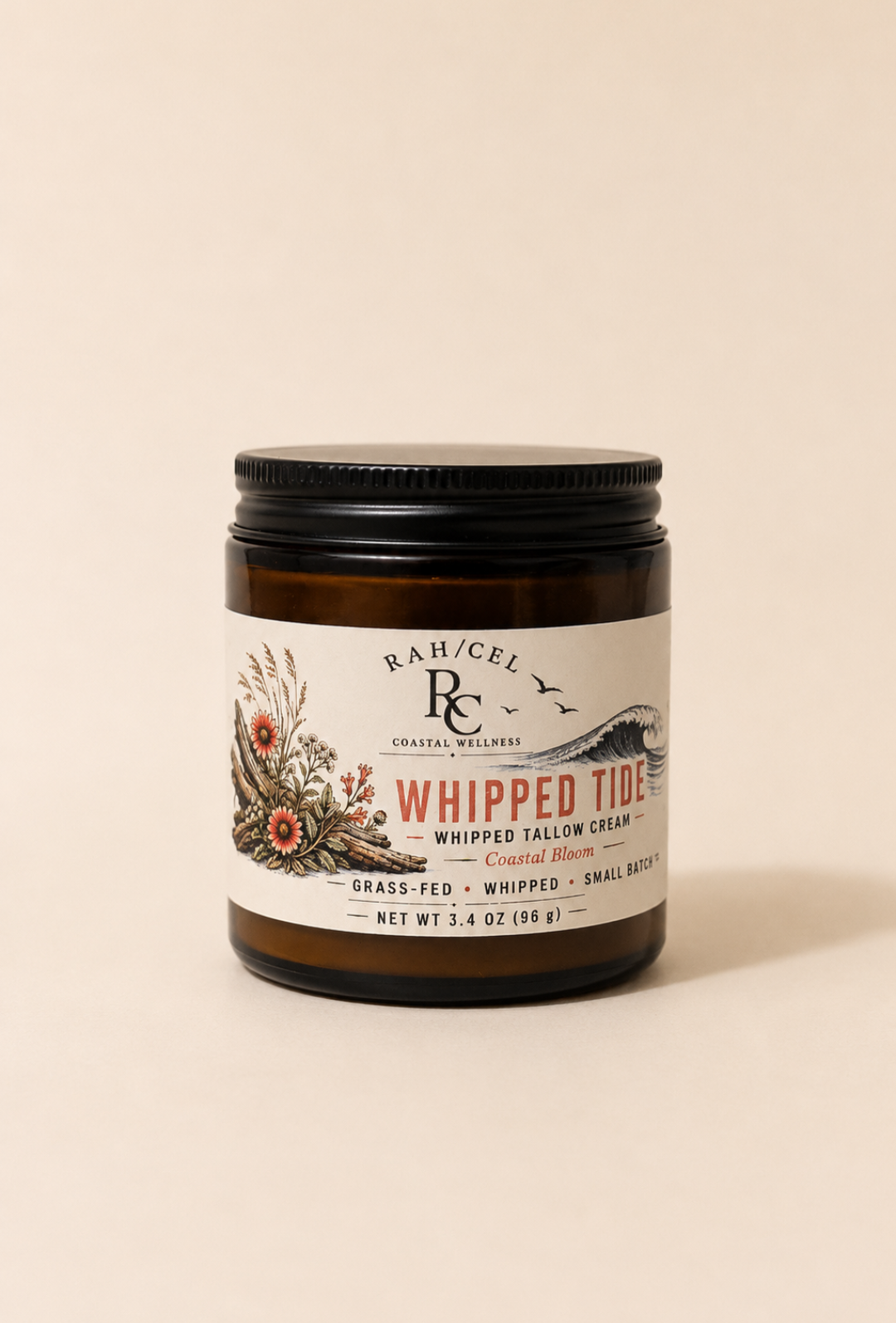 Whipped Tide — Coastal Bloom Whipped Tallow Cream | 3.4 oz