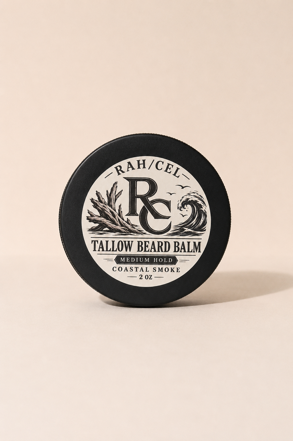 Coastal Smoke Tallow Beard Balm — Medium Hold | 2 oz