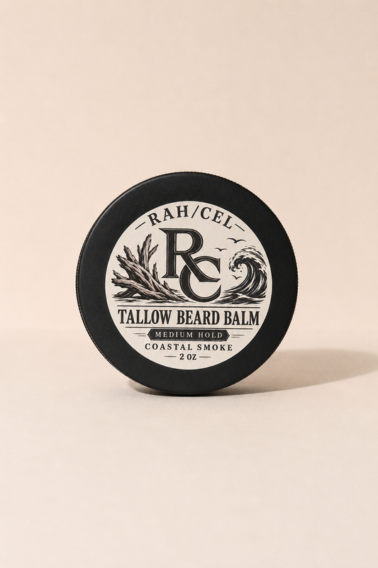Coastal Smoke Tallow Beard Balm — Medium Hold | 2 oz